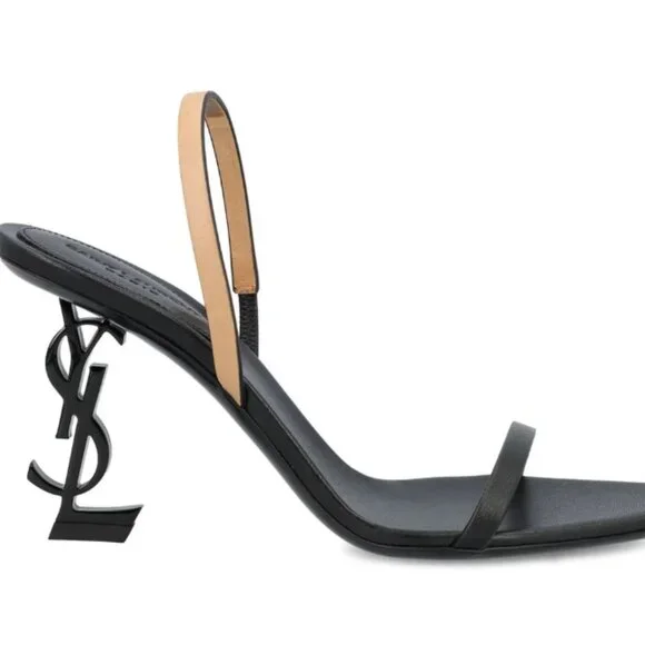 Saint Laurent Opyum Slingback Sandals **NEVER WORN** - Picture 3 of 5